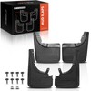 A-Premium Set of 4PCS Mud Flaps Splash Guards Mudguards with