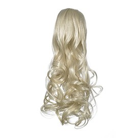 Love Hair Extensions Gushy Bird Crocodile Clip Synthetic Hair Ponytail Colour 24 Sunlight Blonde 14 -Inch
