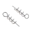 xelea 100Pcs Spring Twist Lock Fishing Hook Centering Pin for