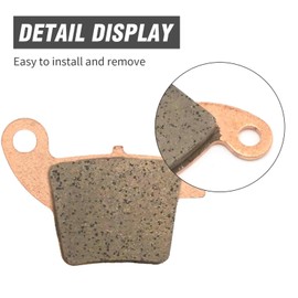 JUUDDENPARTS 2 Pcs Rear Brake Pads, Brake Pads Replacement for KTM Dirt Bikes SXF SX EXC EXCF Replacement for HUSQVARNA Dirt Bikes FC TC TE FE 125-500cc 2004-2024