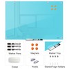 White Board Dry Erase Board 36x24 Inches Magnetic Glass Whiteboard,