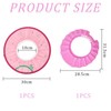 1 Piece Shampoo Cap and 1 Piece Waterproof Cap, Children's