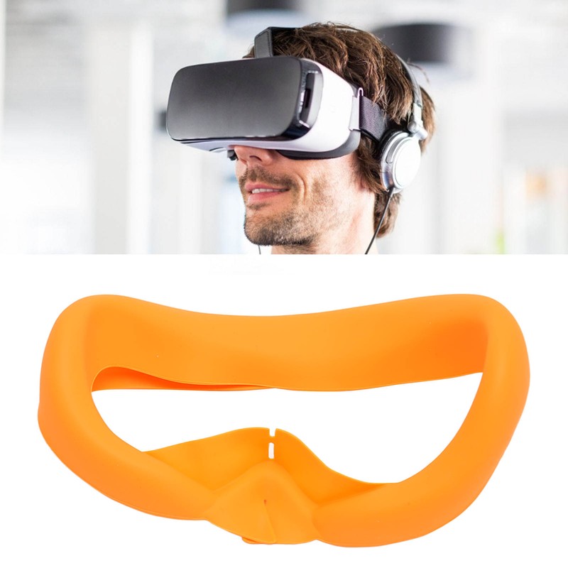 VR Silicone Face Cover Waterproof Washable Soft VR Face Pad