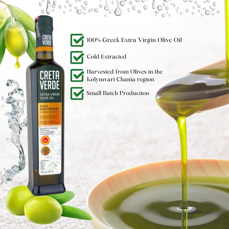 CRETA VERDE | Cold Pressed 100% Greek Extra Virgin Olive