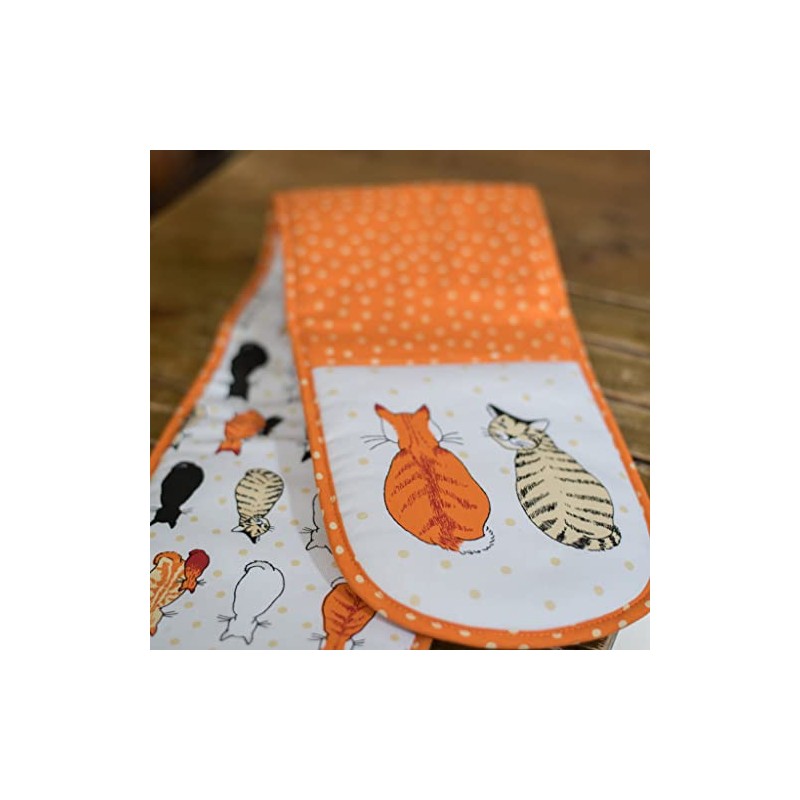 Ulster Weavers Double Oven Glove - Heat Resistant, 100% Cotton