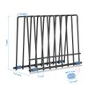 Reusable Storage Bags Rack, Stainless Stand for Reusable Storage Bags,
