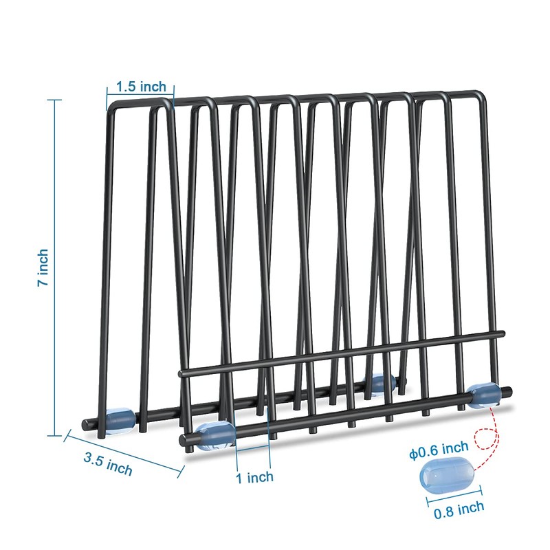 Reusable Storage Bags Rack, Stainless Stand for Reusable Storage Bags,