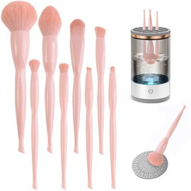Brochas de Maquillaje, Automático Limpiador Eléctrico de Brochas, Profesionales para Maquillaje, Limpieza Múltiples