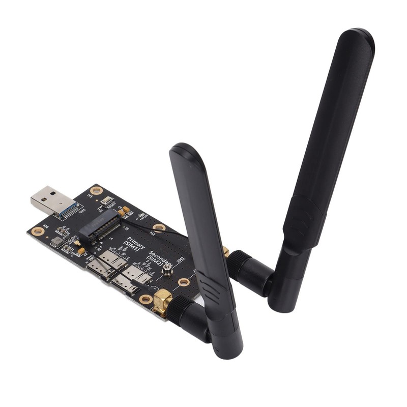 ciciglow NGFF M.2 to USB3.0 Adapter, Dual SIM Card Slot