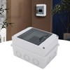 Circuit Breaker Box PC IP65 Waterproof 5 Way Transparent Cover