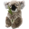 Carl Dick Koala Bär mit Eukalyptus ca. 16cm Plüschtier, Stofftier,