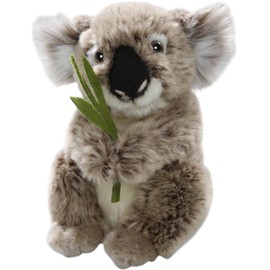 Carl Dick Koala Bär mit Eukalyptus ca. 16cm Plüschtier, Stofftier, Kuscheltier 3612