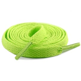 Sechunk Flat Shoelaces 1 Pair 29 Colours 12 Lengths Shoe Lace For Trainers, ganlanlv