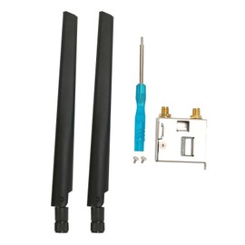 AX210NGW WIFI 6 Desktop Wireless Network Card with 2 Antenna 2.4GHz 5GHz 6GHz NGFF M.2 Port WIFI 6 Card