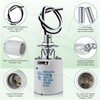 E26 Light Socket,Standard Medimun Screw Bulb Socket Lamp Holder,E26 Porcelain