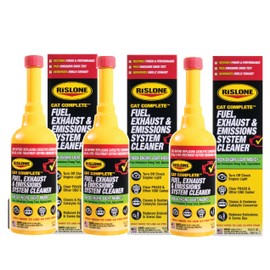 Rislone 4720 Cat Complete Fuel, Exhaust and Emissions System Cleaner, 16.9 oz, 3-Pack