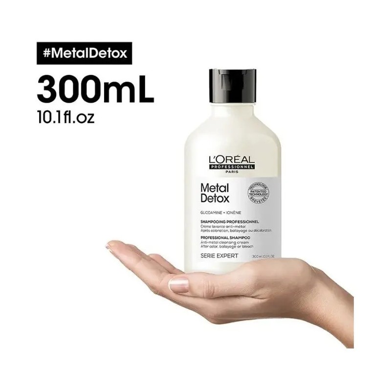 LOréal metal detox serie expert shampoo 300ml mascara 250ml