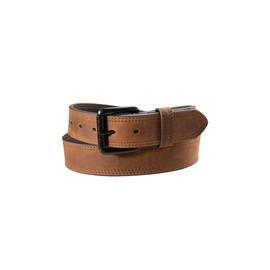 ARIAT Mens Work Leather Belt 1 1/2" Silicone Tabs Brown A1701402 (42)