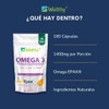 🌊 Wellty Omega 3 Salmón Noruego Epax® – Ultra Concentrado,