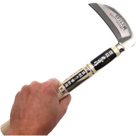 豊稔光山作 Weeding Sickle Japanese Stainless Steel Garden Tool [Made in Japan] Gardening Hand-held Weeder Hand Hoe