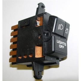 Omix-Ada | 17234.05 | Interruptor de faros | Referencia OE: 56003119 | Compatible con Jeep Wrangler YJ 1987-1995