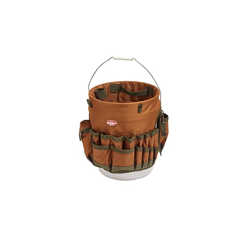 Bucket Boss The Bucketeer Bucket Tool Organizer in Brown, 10030