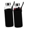 CIYODO Water Bottles Wide Mouth Leakproof Stainless Steel Lid Travel