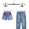 Trouser Hangers - 8 Pack Skirt Hangers with Adjustable Non