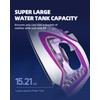 OMAIGA Steam Iron for Clothes, 1750W with Rapid Heating Ceramic