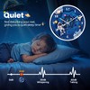 WEEKSUN 25 cm Children's Wall Clock, Silent Wall Clock, Easy