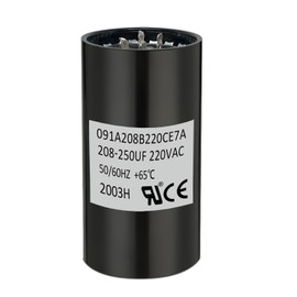 xicbie 208-250 MFD (uF) 220v high Performance Motor Start Capacitor,Replacement HP Motor Start Capacitor, Compatible Replacement for 275463111, 2823028110, 2823028310 and TCB30M230DLX