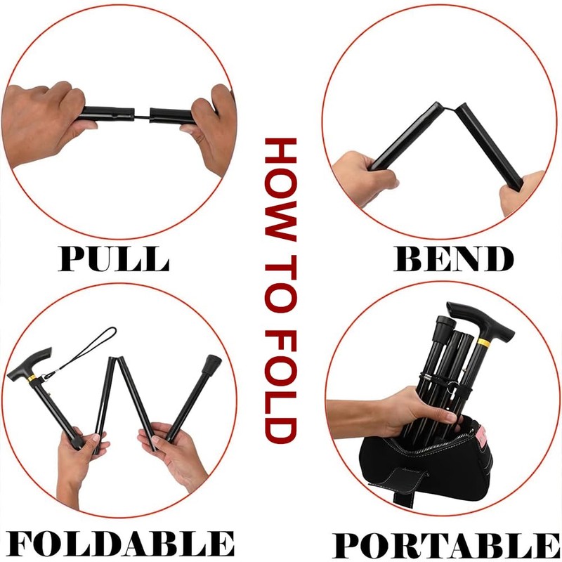 Elfzone Trekking Poles - Hiking Poles for Kids,Telescopic, Collapsible, Ultralight