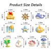30 PCS Sea Fridge Magnets Refrigerator Magnets Cute Sea Themed