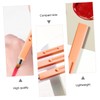 TOVINANNA 1pc Portable Retractable Lip Brush Makeup Applicator Tool Warm