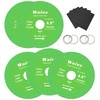 Waies Glass Cutting Disc with 7/8" (22.23mm) Hole 4.5 Inch
