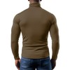 IVOVFANZY Thermal Undershirt Mens Turtleneck Base Layer Top Long Sleeve