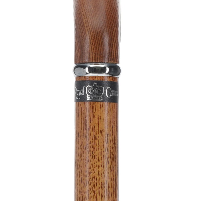 Royal RC Canes Extra Strong Espresso Ash Wood Walking Cane