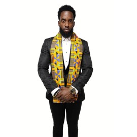 Kente African Print Stole/Sash DP4075S