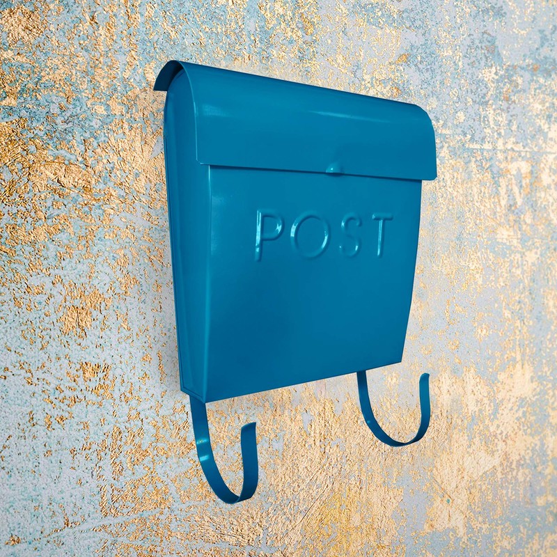 NACH Euro Series Modern Mailbox, Decorative Mail Holder, Wall Mount