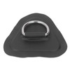 6Pcs PVC D Ring Patch Elastic Rope Set Stainless Steel