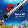 iKefe 7.5" White & Blue Submersible LED Aquarium Fish Tank