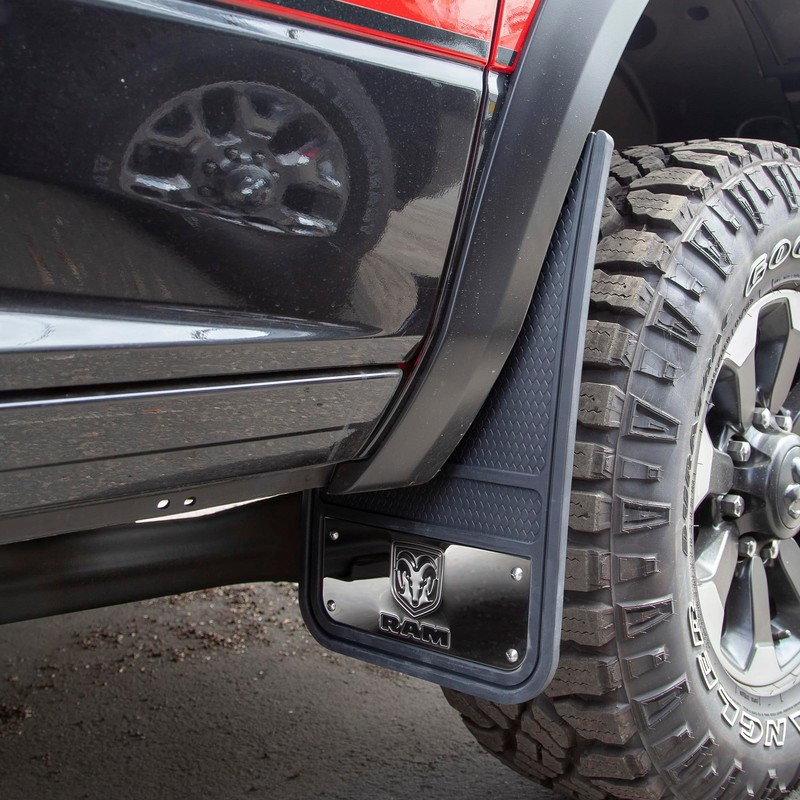PLASTICOLOR Ram Heavy Duty Front 12 X 23 Mud Guards,