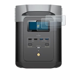 BROTECT Anti-glare protective glass for EcoFlow Delta 2 (3 pieces) protective film, tempered glass matt [extremely scratch-resistant, 9H, anti-reflective]