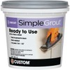 Custom PMG165QT 1-Quart Simple Premium Grout, Delorean Gray (Pack May