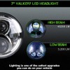 SLK-Customs Valkyrie LED Headlight Black -No Bracket Required - Plug