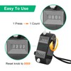 Windspeed 2P Dual Pitch Counter Baseball, Pitch Counter Clicker Black