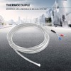 Hilitand K Type Thermocouple,PTFE K Type Thermocouple 2 Wire Waterproof