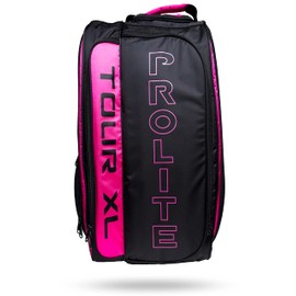 PROLITE Tour XL Pickleball Bag | Men's and Women's Pickleball XL Backpack | Adjustable Straps | Lime Green/Hot Pink/Blue (Hot Pink)