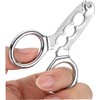 Silver Nuts Pistachio Sheller Opener Kitchen Tools Stainless Steel Nutcracker