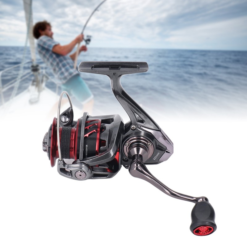 Spinning Reel Full Metal Stainless Steel Pressure Relief Button Humanized